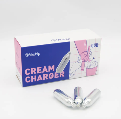 Stainless Steel 8.5G Whipped N2o Cream Charger Non Threaded